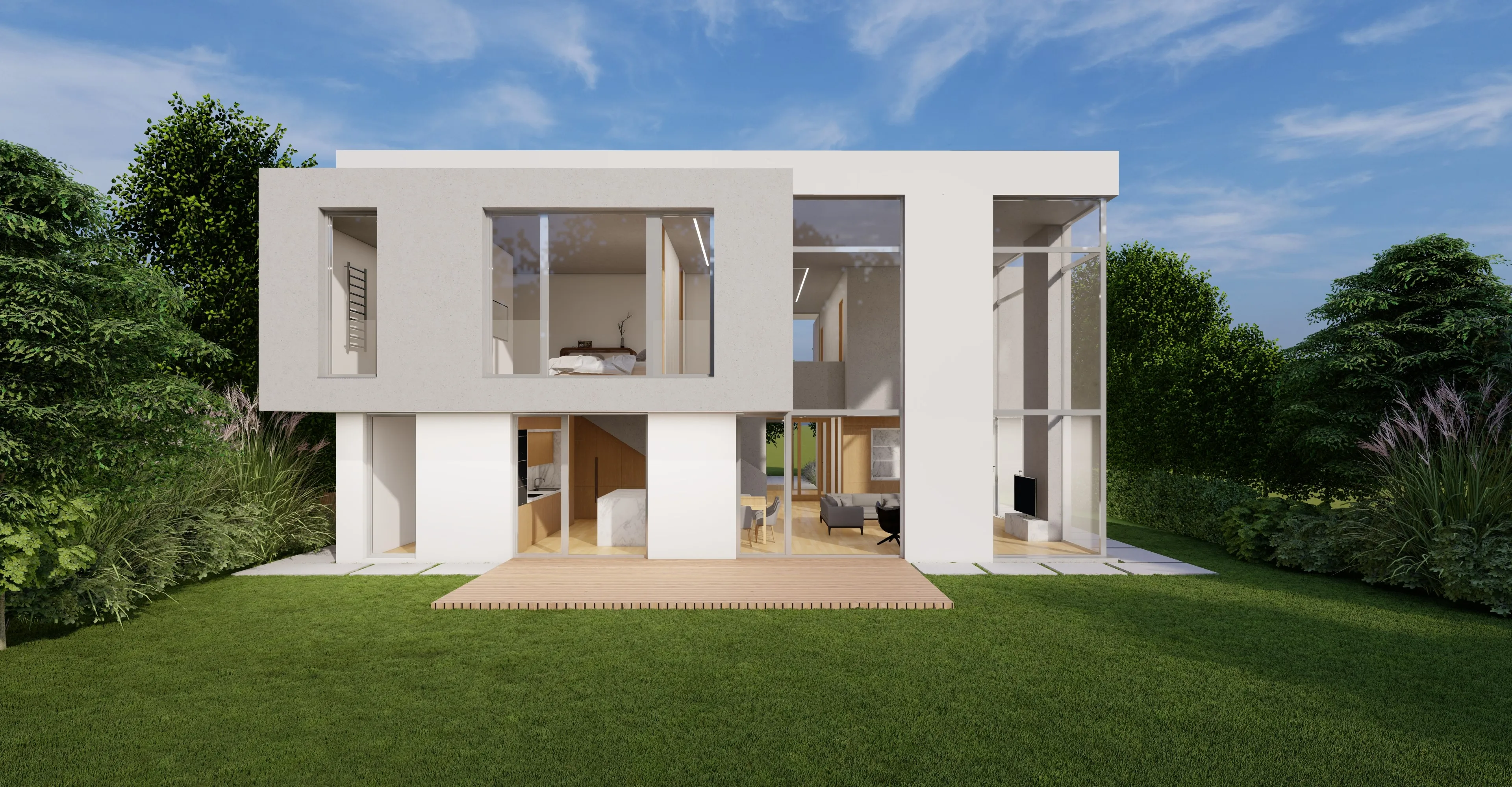 Rodinný dům Na Mlejnku, Hradec Králové, 2023