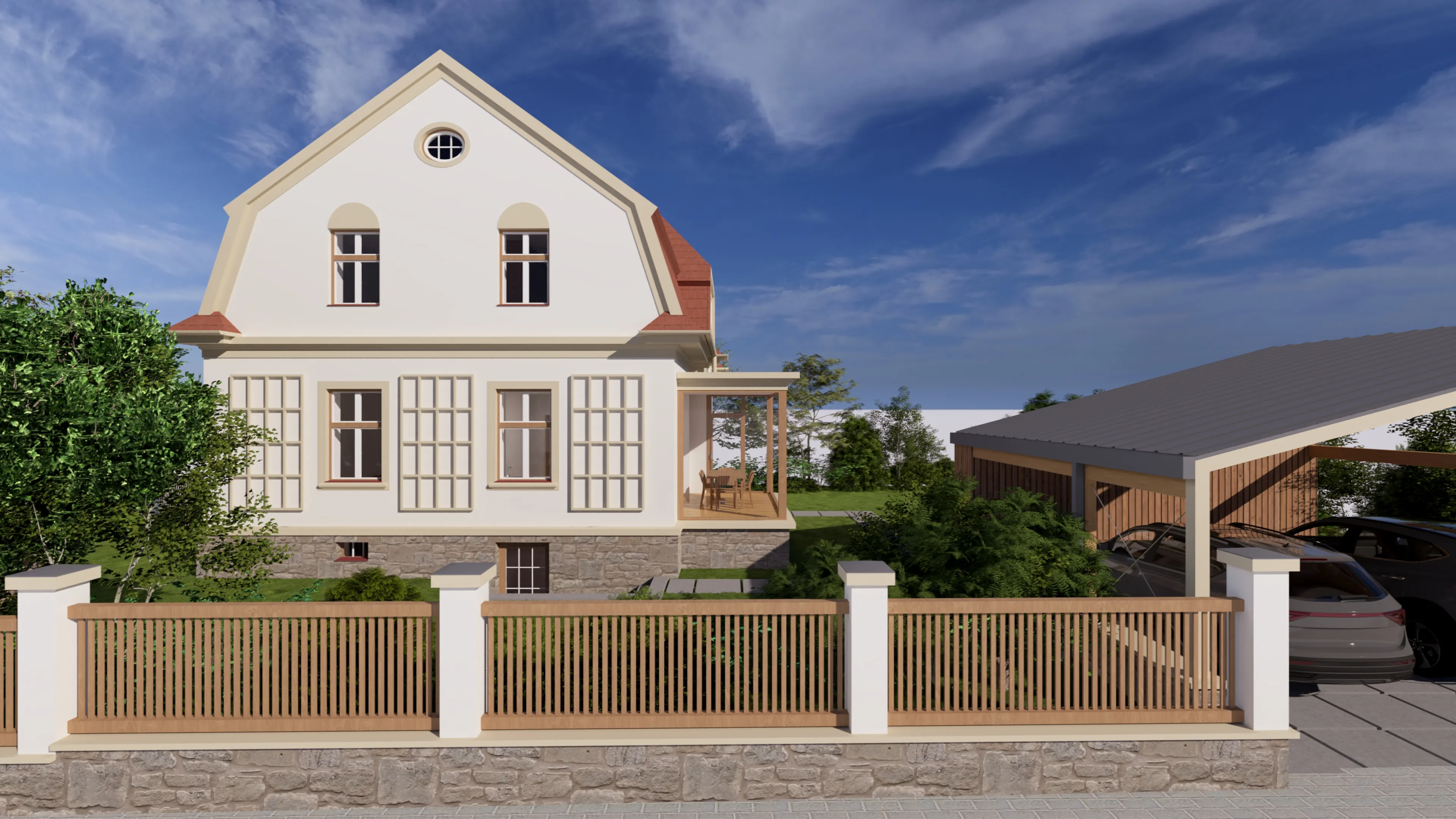 Rekonstrukce vily Šumperk